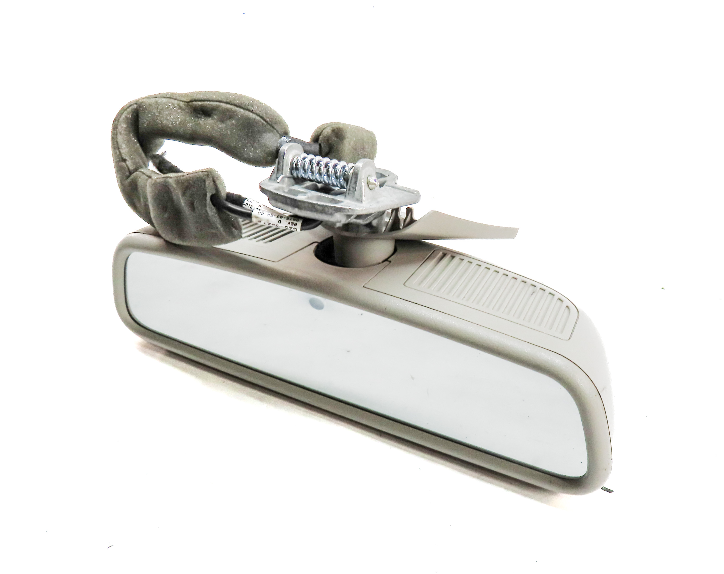 2010 MERCEDES GLK350 (X204) INTERIOR AUTO DIM REARVIEW MIRROR w/HOMELINK (Gray) — exact item pictured